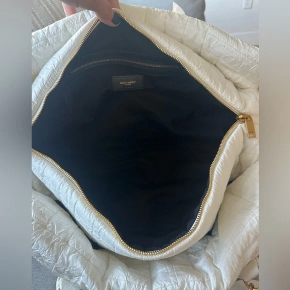 *SOLD* YSL Quilted Travel Duffle - Picture 7 of 12